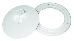 DPCAM-6-2-DP – T-H MARINE Boat Deck Plate, Quick Release Cam Lock 5-1/8 Inch Inner Diameter x 8 Inch Outer Diameter T...